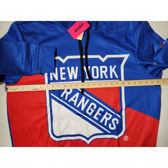 FOCO New York Rangers Hoodie | Men's size XL | Hockey Pullover - Picture 5 of 8